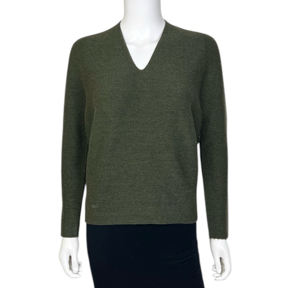 Hubert Gasser Extra Fine Merino Wool in Deep Moss - sz Small